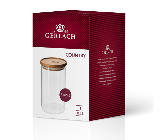 Gerlach Pojemnik COUNTRY L (0,9l) - 1477747 - zdjęcie 2